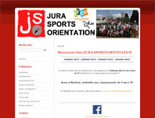 Tablet Screenshot of jura-sports-orientation.com